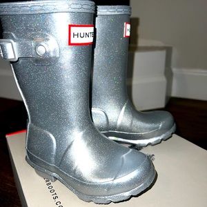 NEW Toddler Hunter Rain Boots - Cosmic Glitter 8M